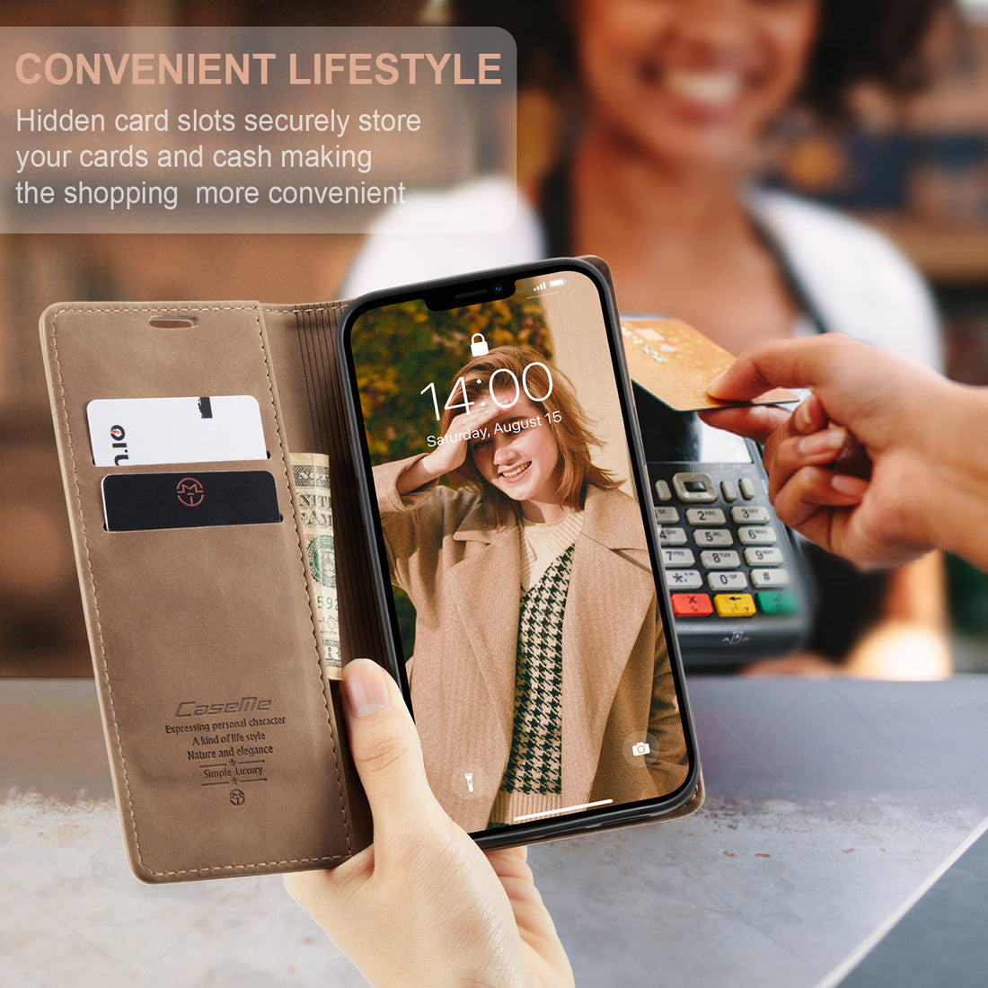 Mobile Phone Case IPhone17 Mobile Phone Leather Case New Protective Case