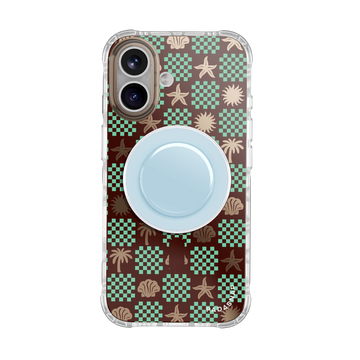 MochaTide | Green MagSafe Phone Case Grip Set
