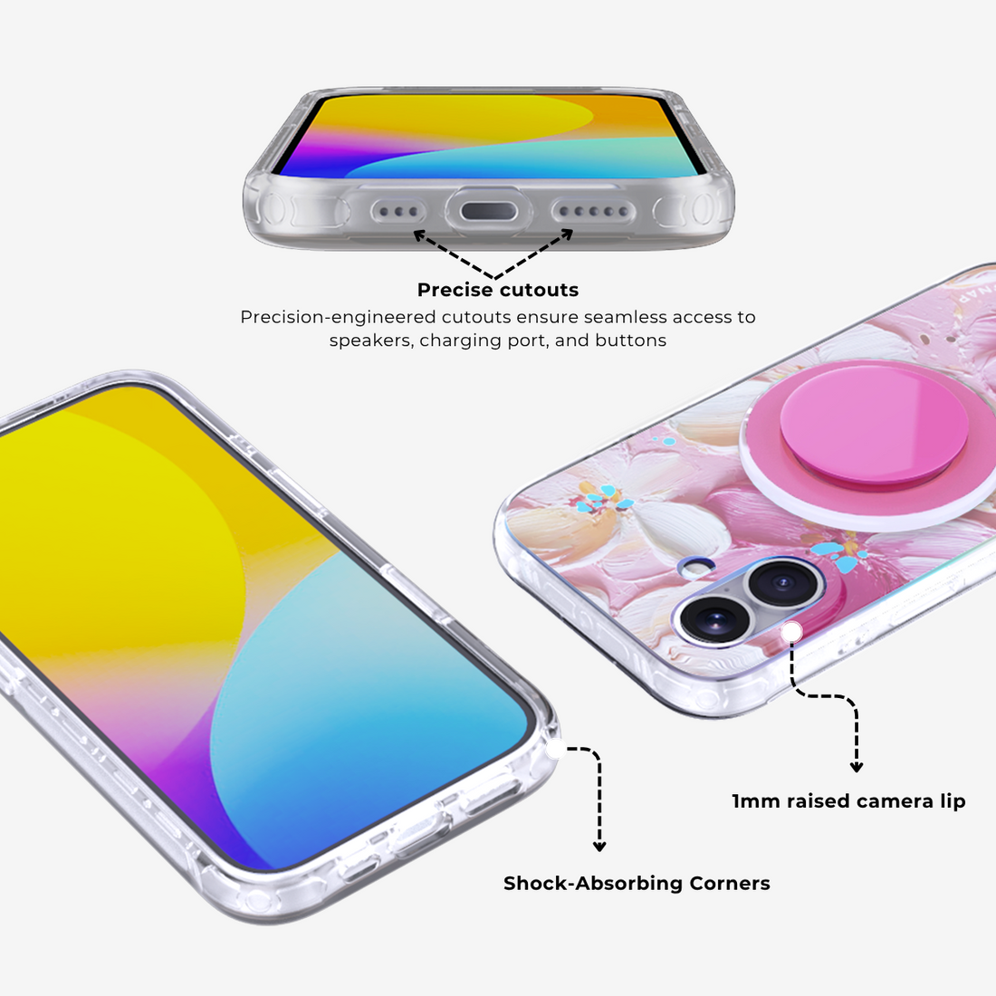 SakuraDream|Pink MagSafe Phone Case