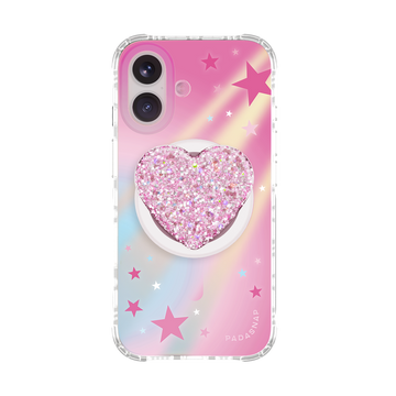 Cosmic Shards | Pink MagSafe Phone Case Grip Set