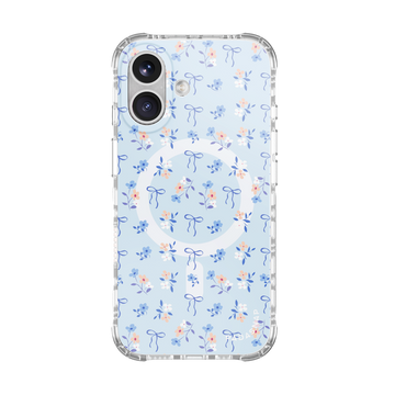 Cottage Bloom|Blue MagSafe Phone Case
