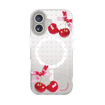 Cherry Ribbon | MagSafe Phone Case