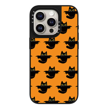 Halloween Pumpkin Evil Expression IPhone16pro Max Phone Case