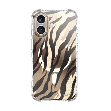 Golden Roar | Black MagSafe Phone Case