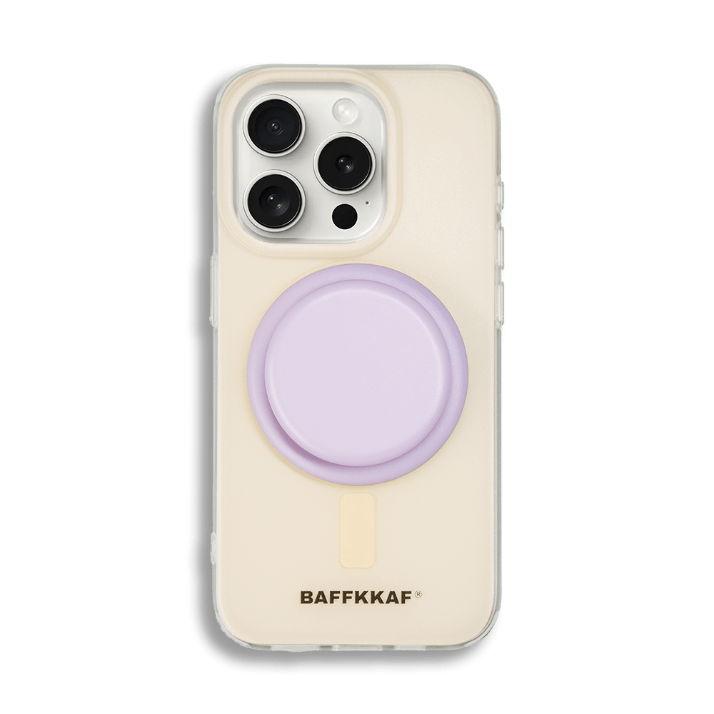 Sweet Stroll | Black MagSafe Phone Case With Grip