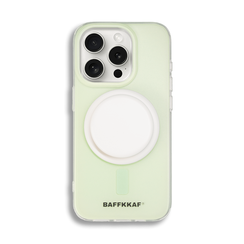 Sweet Stroll | Yellow MagSafe Phone Case With Grip