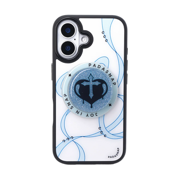 Ballet Ribbons | Blue MagSafe Phone Case Grip Set