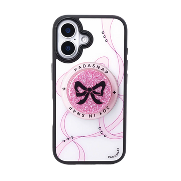 Ballet Ribbons | Pink MagSafe Phone Case Grip Set