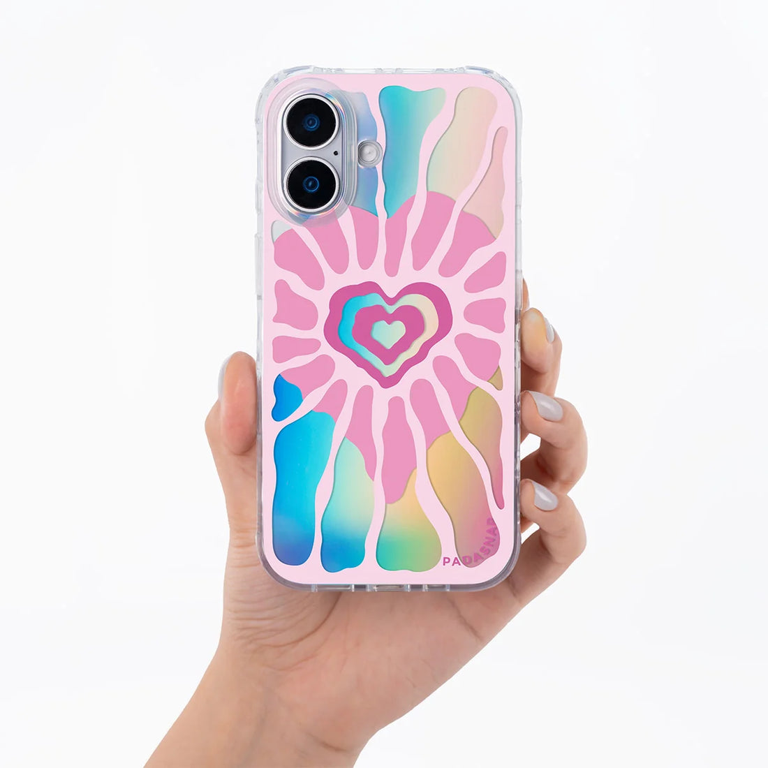 Radiant Hearts | Pink MagSafe Phone Case