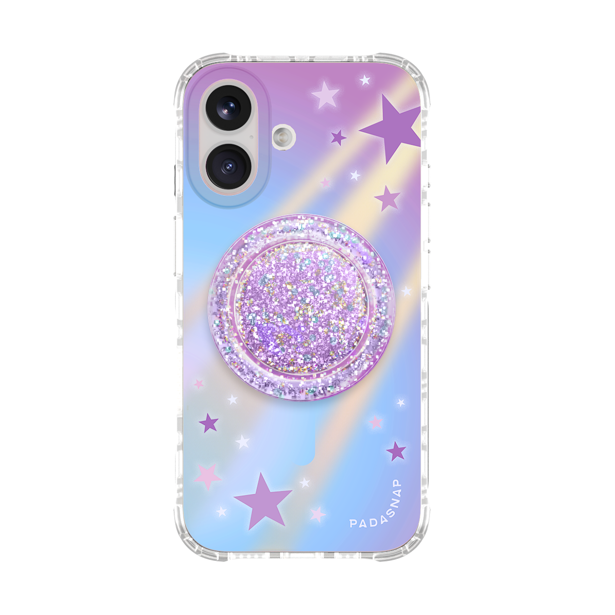 Cosmic Shards | Purple MagSafe Phone Case Grip Set