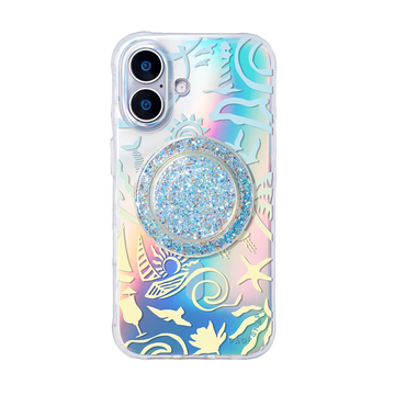 Tropic Holiday | Blue MagSafe Phone Case Grip Set