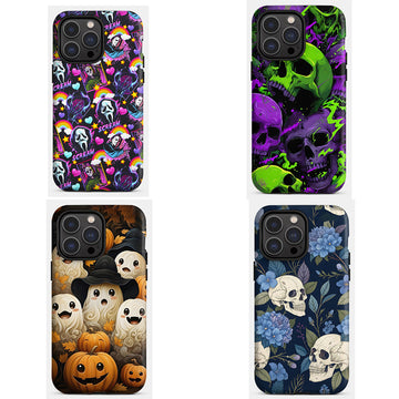 Halloween Double Film IPhone16 Phone Case