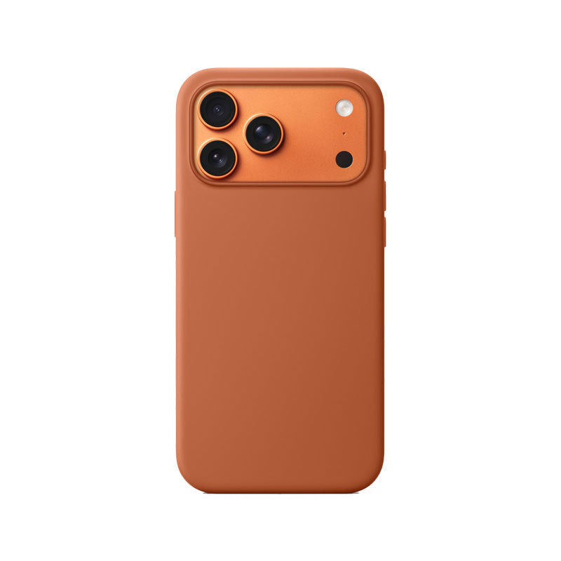 Iphone17 Case Liquid Silicone Magnetic Camera Button + Free Mobile Phone Lanyard+APPLE LOGO