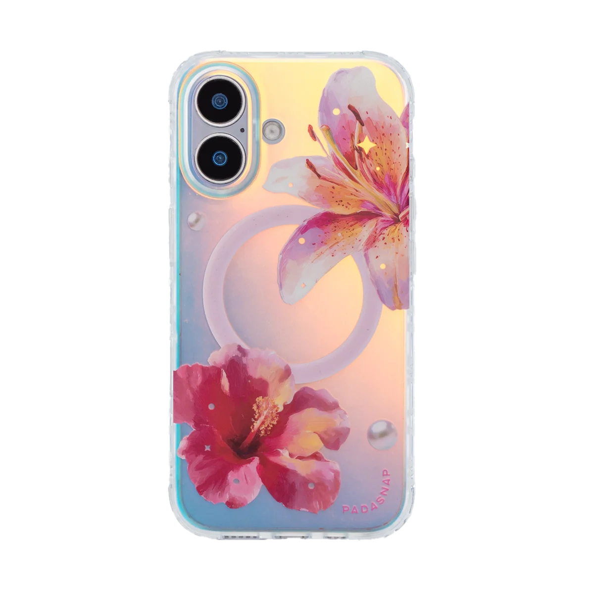 GlamFlora | Pink MagSafe Phone Case