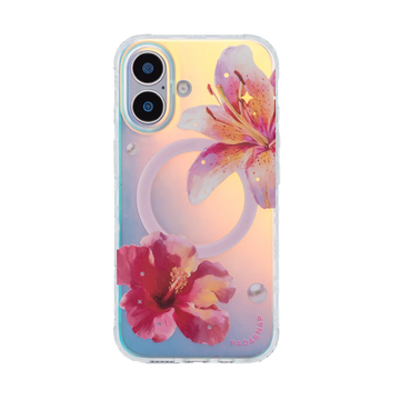 GlamFlora | Pink MagSafe Phone Case