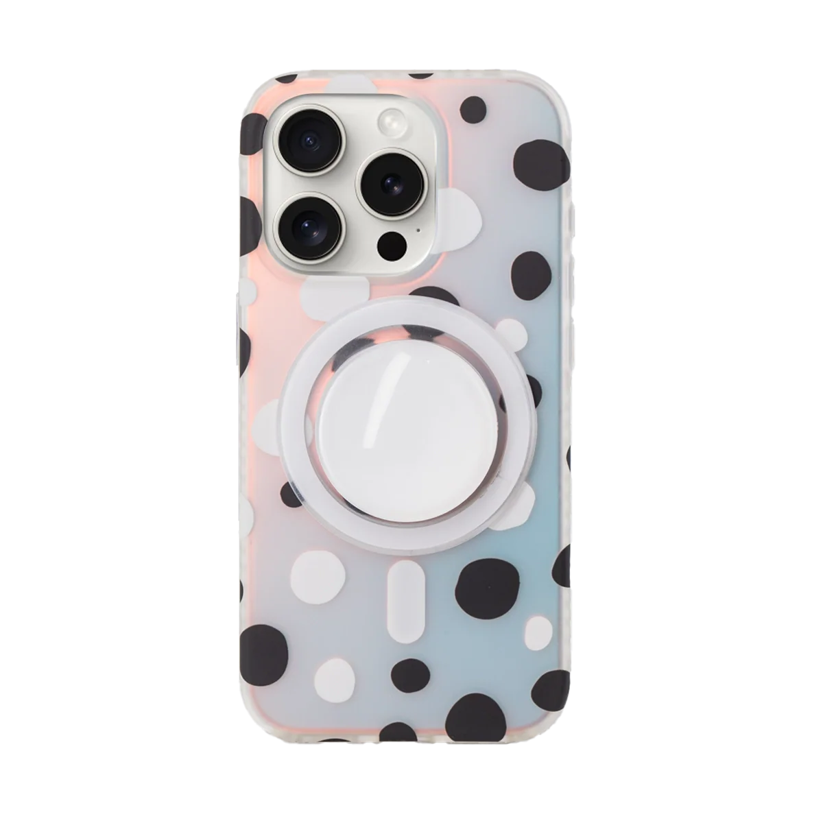 LolliLoop | White MagSafe Phone Case With Grip