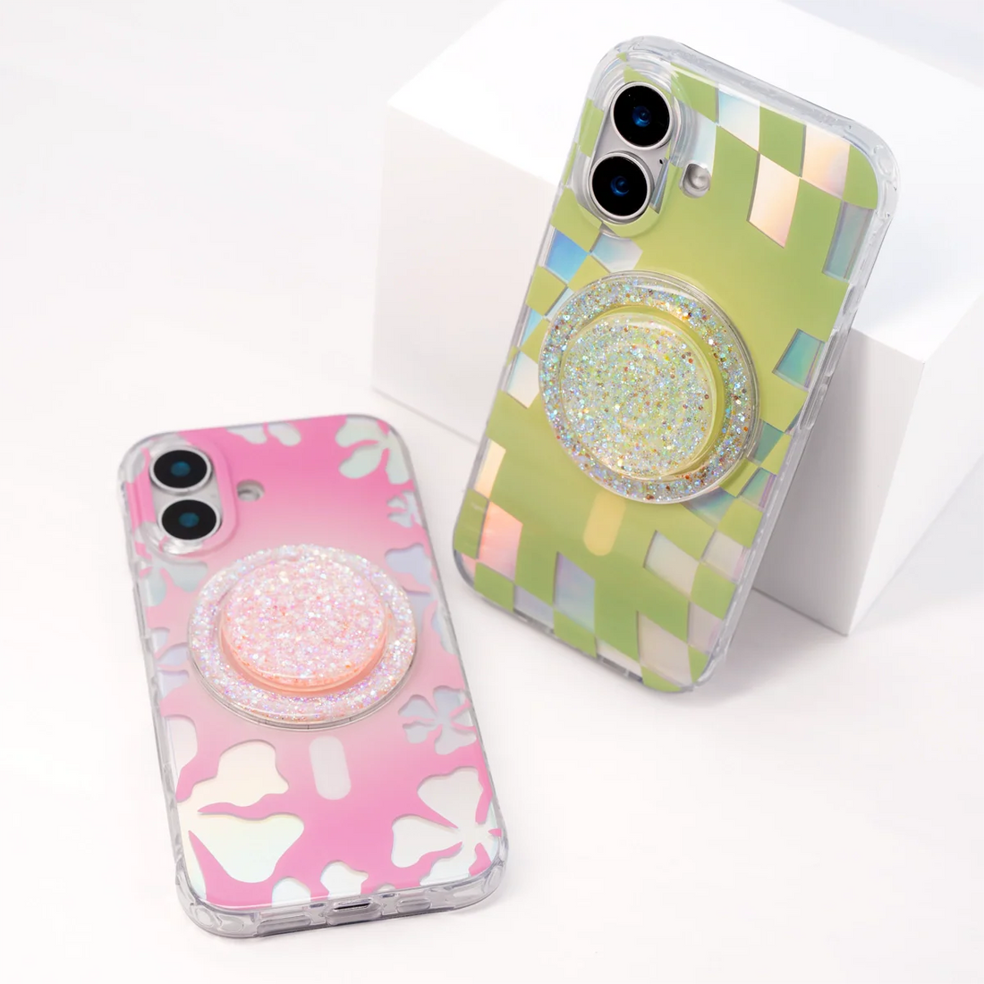 SunnyWrap | Green MagSafe Phone Case Grip Set