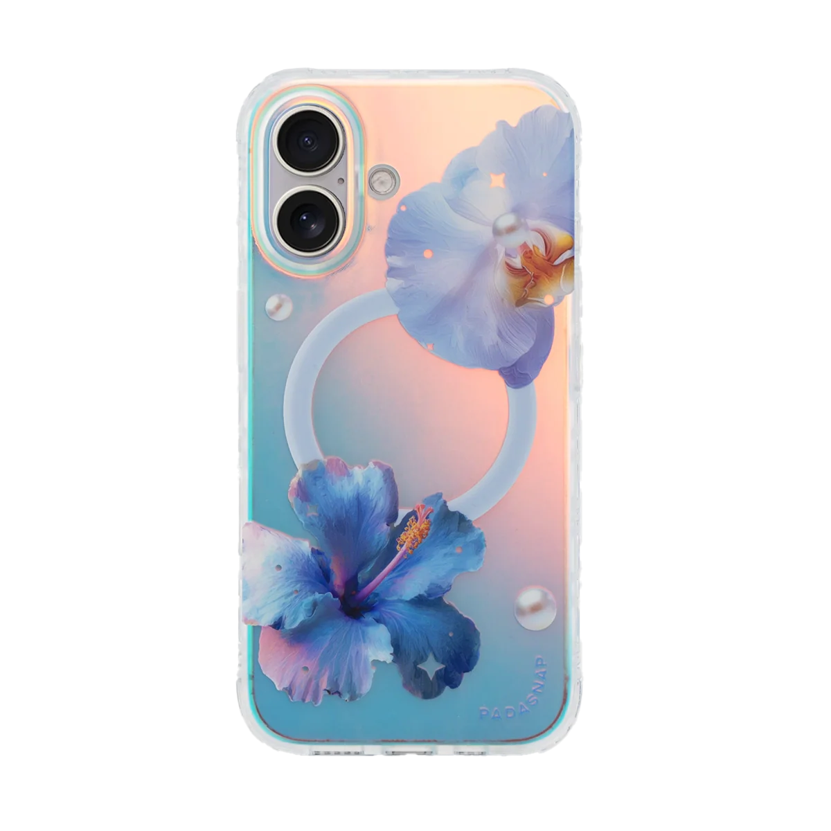 GlamFlora | Blue MagSafe Phone Case