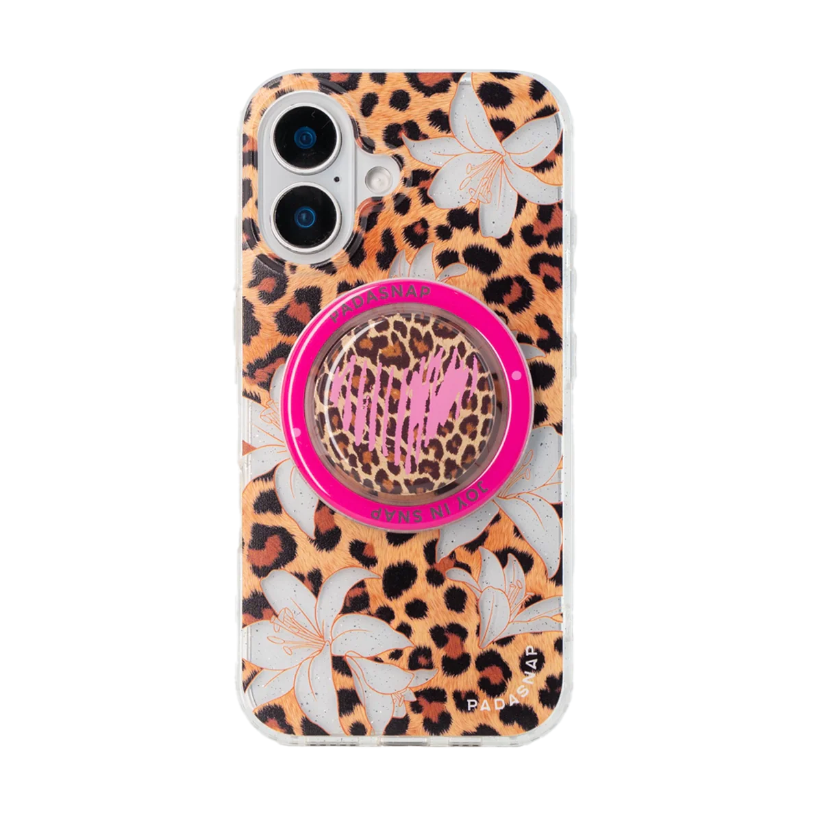 Sassy Jungle | Brown MagSafe Phone Case Grip Set