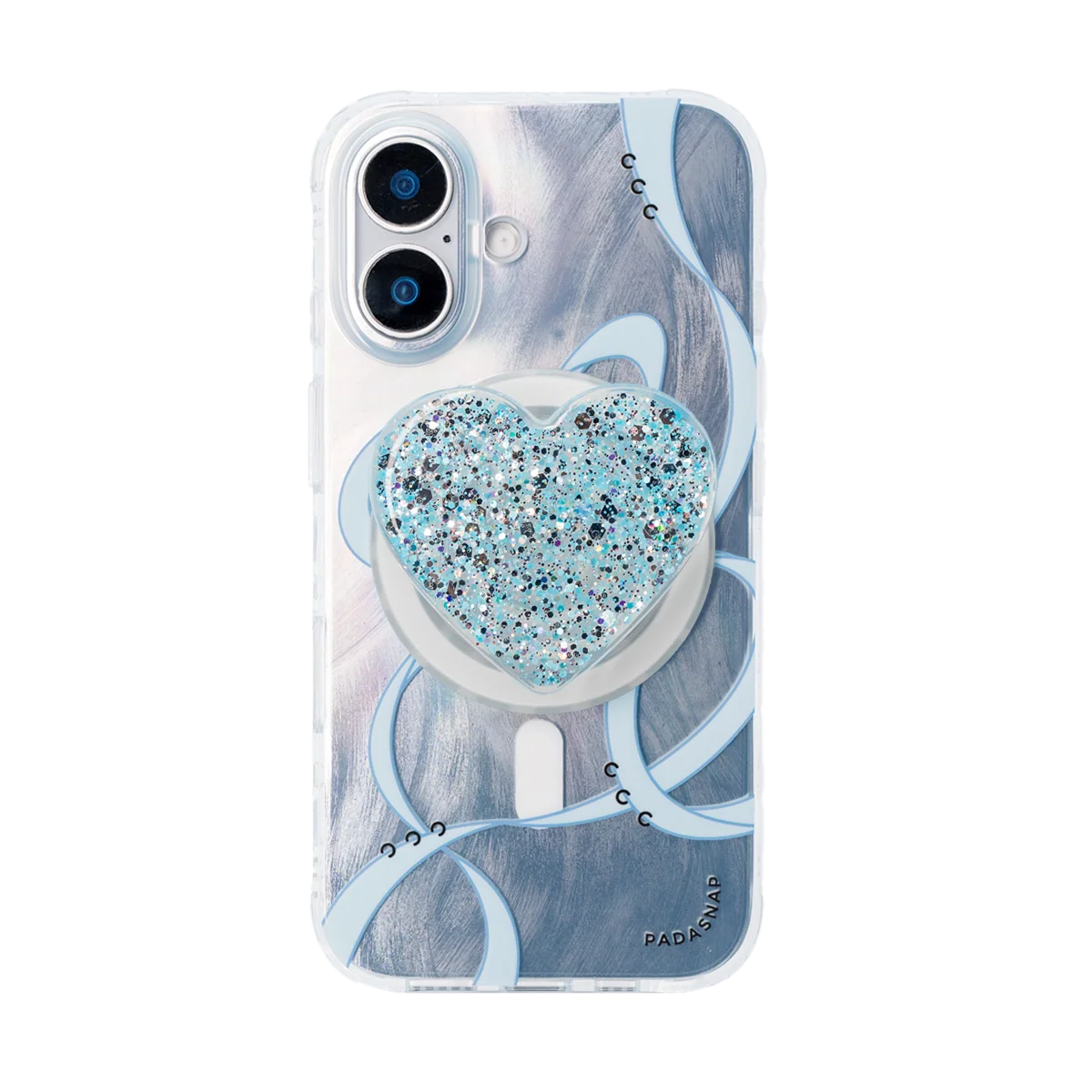 Starry Ribbons | Blue Quicksand MagSafe Phone Case Grip Set
