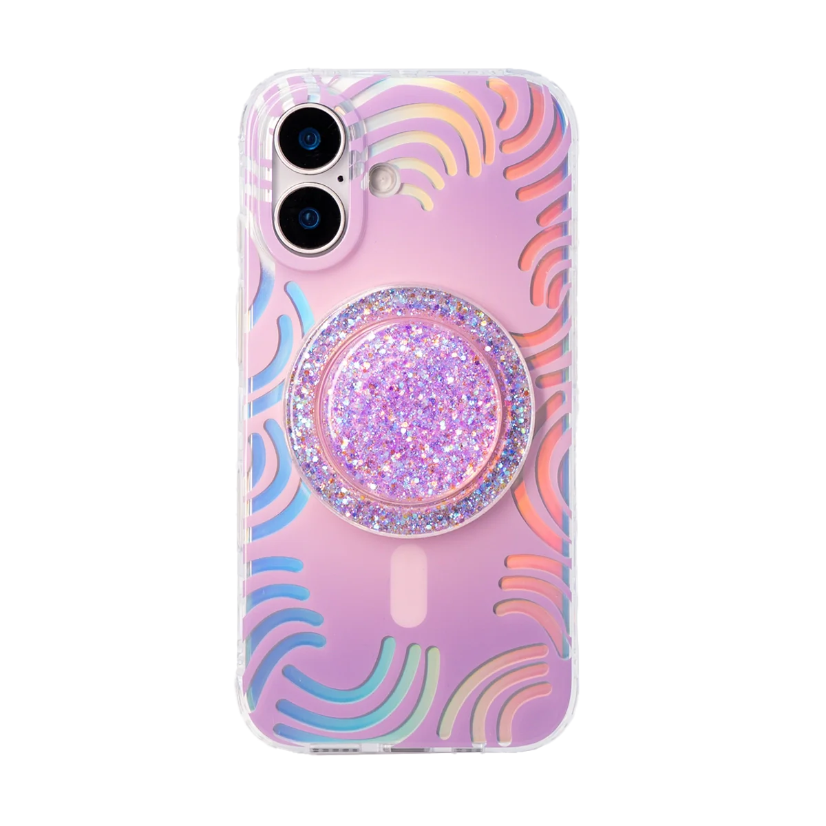 SunnyWrap | Purple MagSafe Phone Case Grip Set