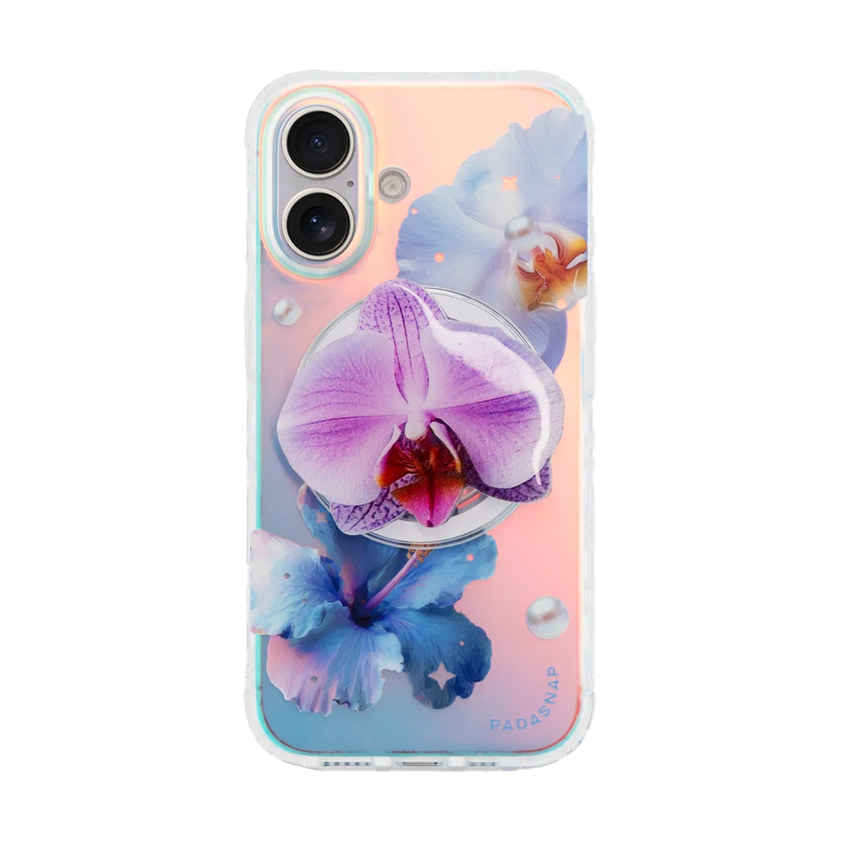 GlamFlora | Blue MagSafe Phone Case Grip Set