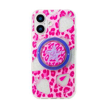 Sassy Jungle | Pink MagSafe Phone Case Grip Set