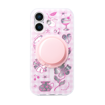 UrbanPicnic | Pink MagSafe Phone Case Grip Set