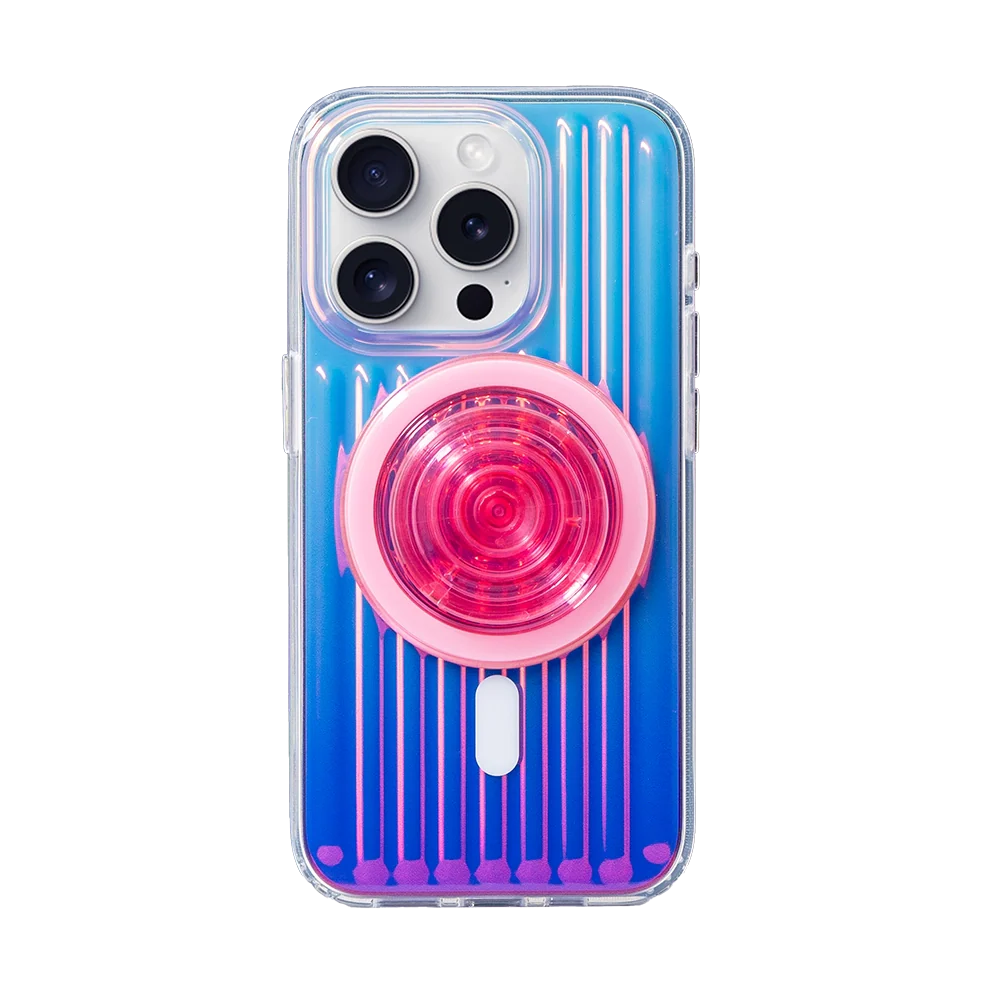 Vibrant Holiday | MagSafe Phone Case Clear Grip Set