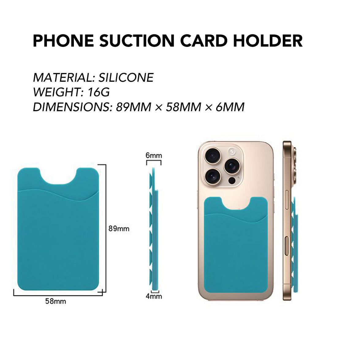 GripCard Buddy | Suction Phone Mount