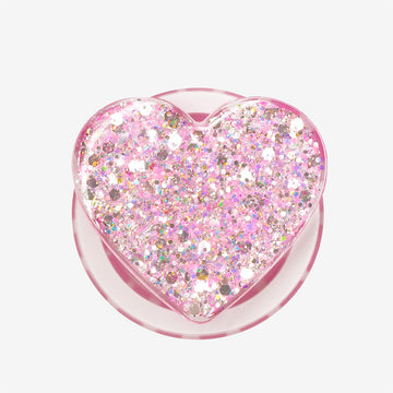 Radiant Hearts | Pink MagSafe PadaSnap Grip