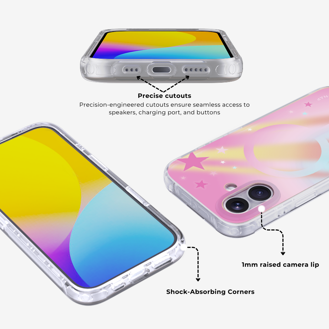 Cosmic Shards | Purple MagSafe Phone Case