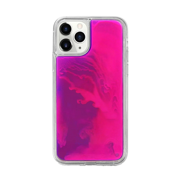 Flowing Neon Sand Liquid Luminous Phone Case
