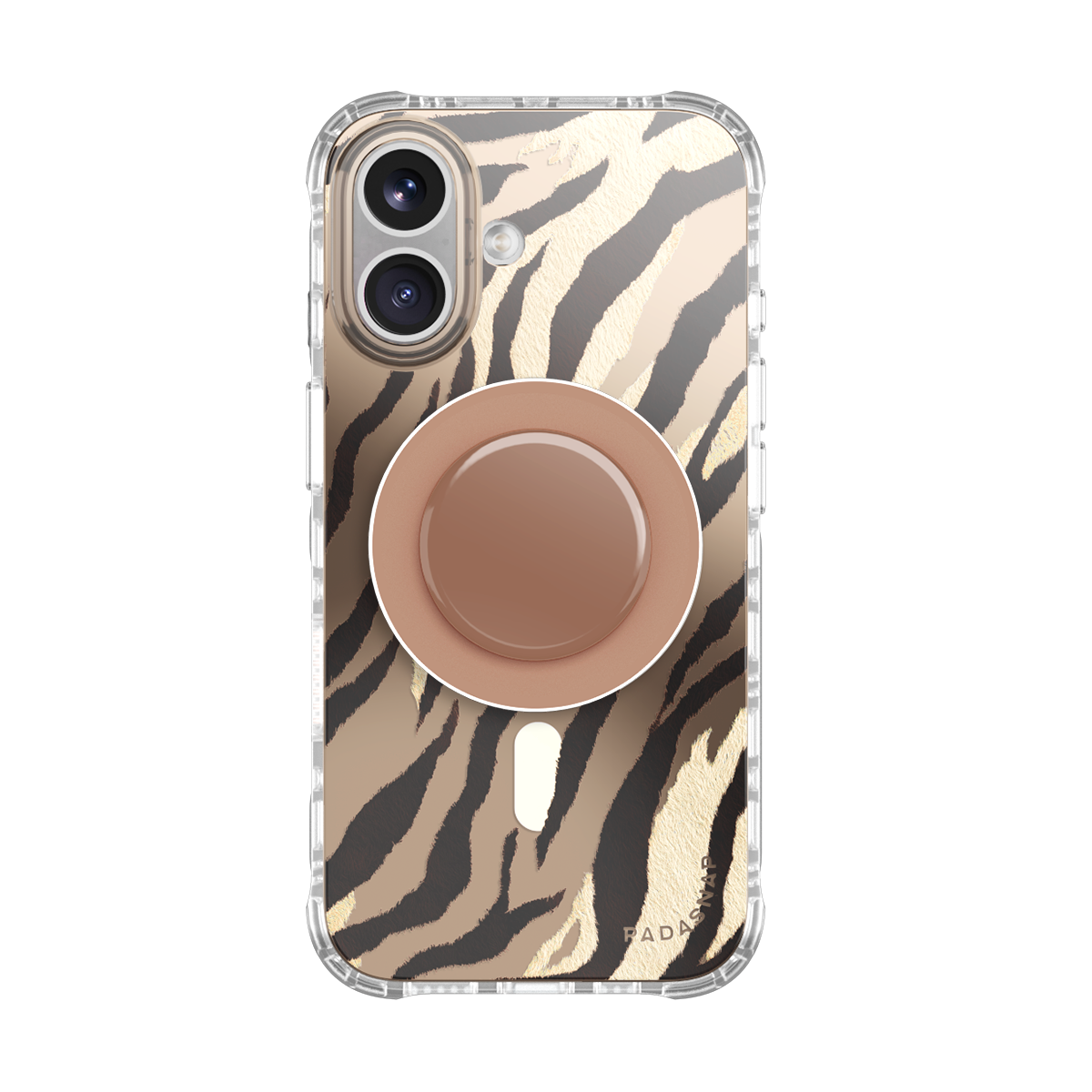 Golden Roar | Black MagSafe Phone Case Grip Set