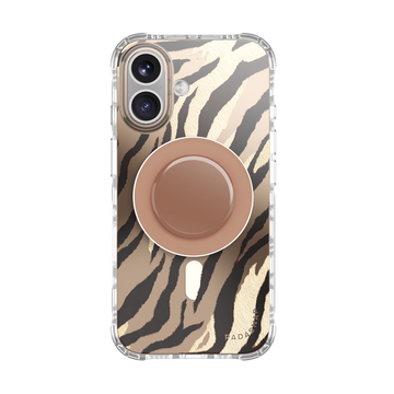 Golden Roar | Black MagSafe Phone Case Grip Set