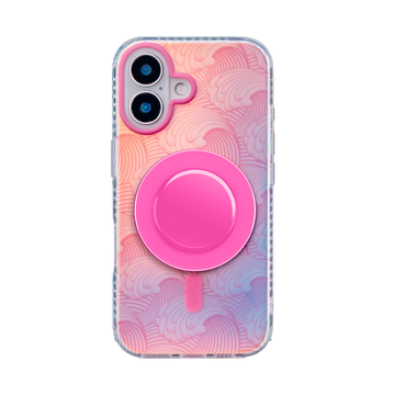 Sea Vibe | Pink MagSafe Phone Case Grip Set