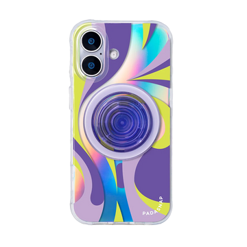 Luminous Strokes | Pueple MagSafe Phone Case Grip Set