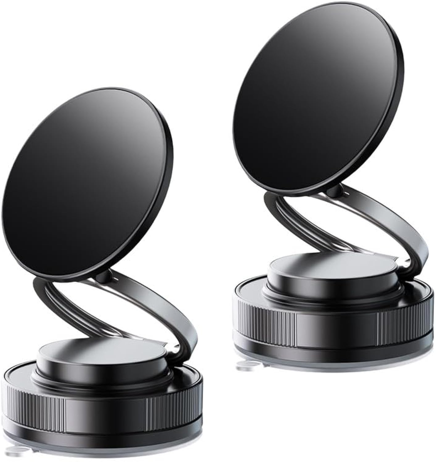 New Magnetic Mobile Phone Bracket Foldable Lifting Rotating Multifunctional Vacuum Adsorption Car Bracket