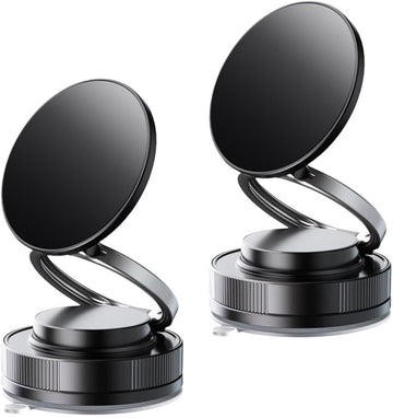 New Magnetic Mobile Phone Bracket Foldable Lifting Rotating Multifunctional Vacuum Adsorption Car Bracket