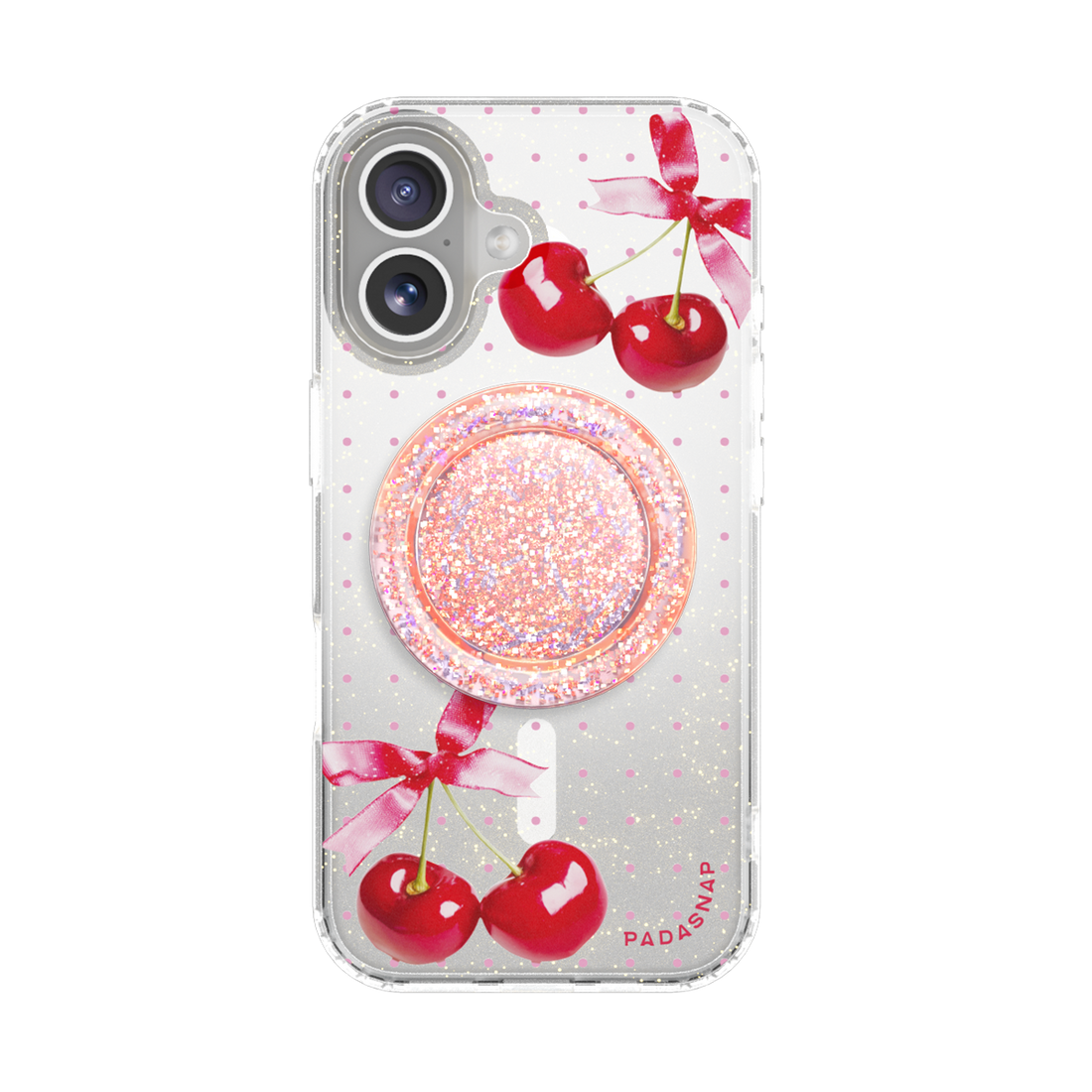 Cherry Ribbon | MagSafe Phone Case