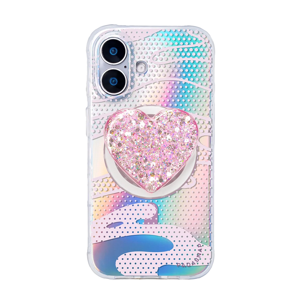 GeoFlow | Pink MagSafe Phone Case Grip Set