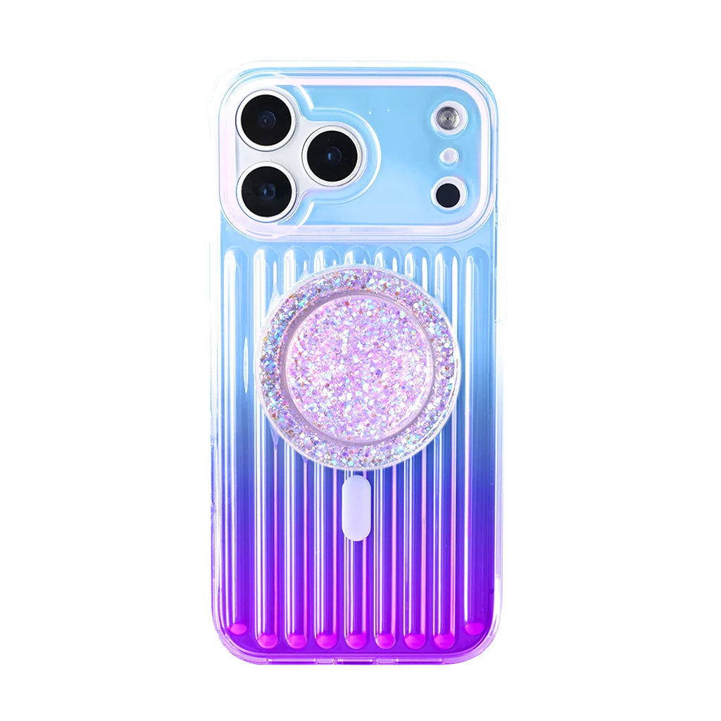 Aurora Valise | Purple MagSafe Phone Case Grip Set