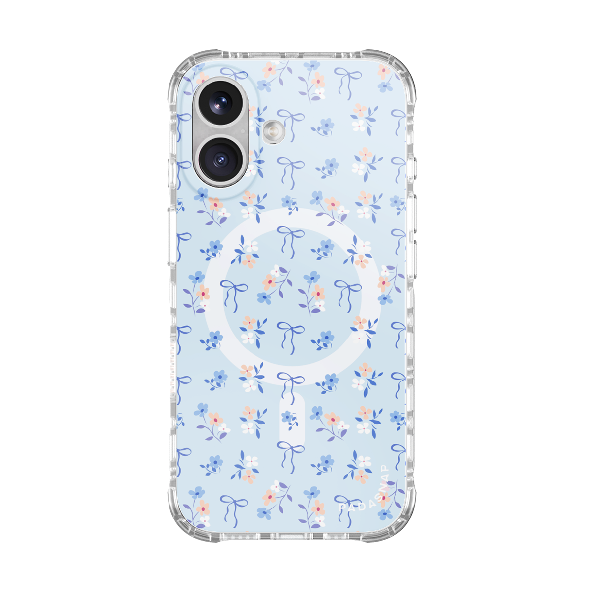 Cottage Bloom｜Blue MagSafe Phone Case