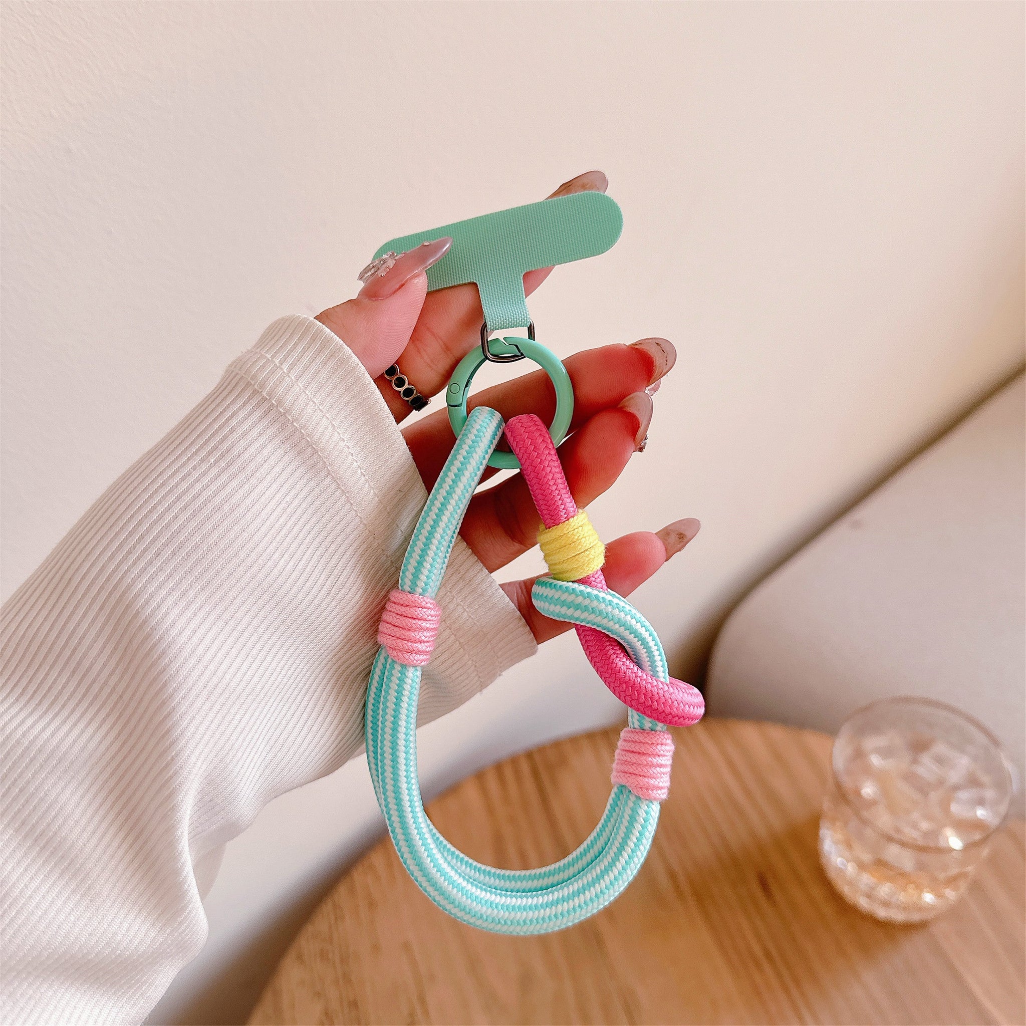 Stripe Weave | StripeLoom Phone Charm