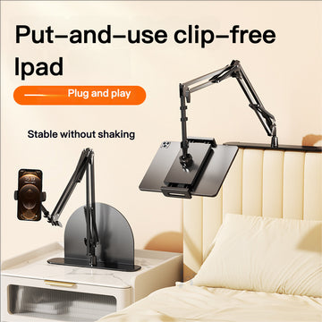 Hidden Bedside Lazy Stand Clip-Free Mobile Phone Tablet Cantilever Overhead Stand