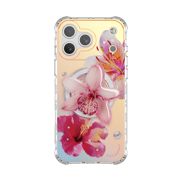 GlamFlora | Pink MagSafe Phone Case Grip Set