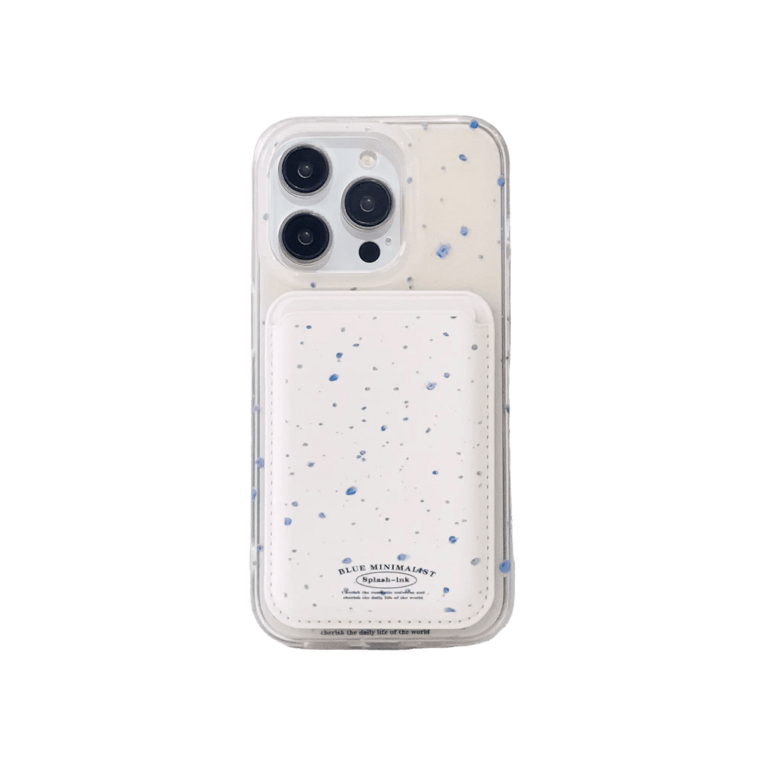 Splash Ink Dots Paint | MagSafe Wallet