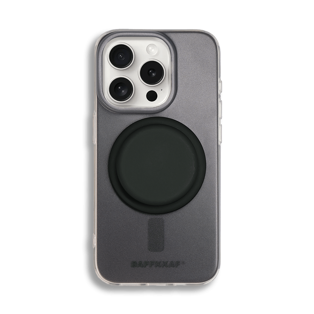 Sweet Stroll | Black MagSafe Phone Case With Grip