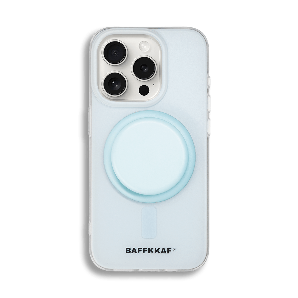 Sweet Stroll | Blue MagSafe Phone Case With Grip